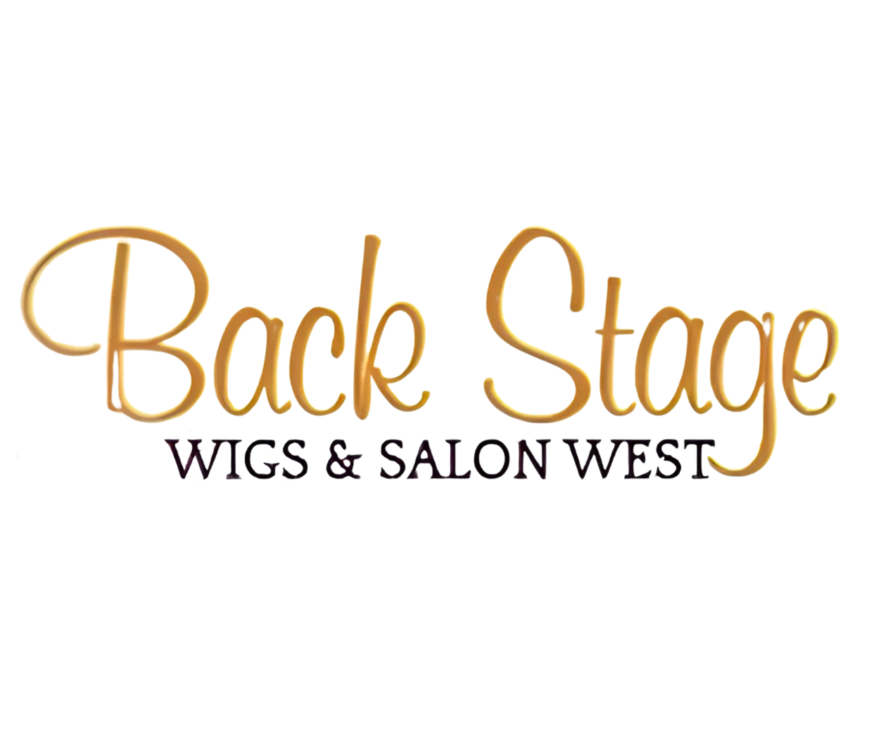 Back Stage Wigs and Salon West logo