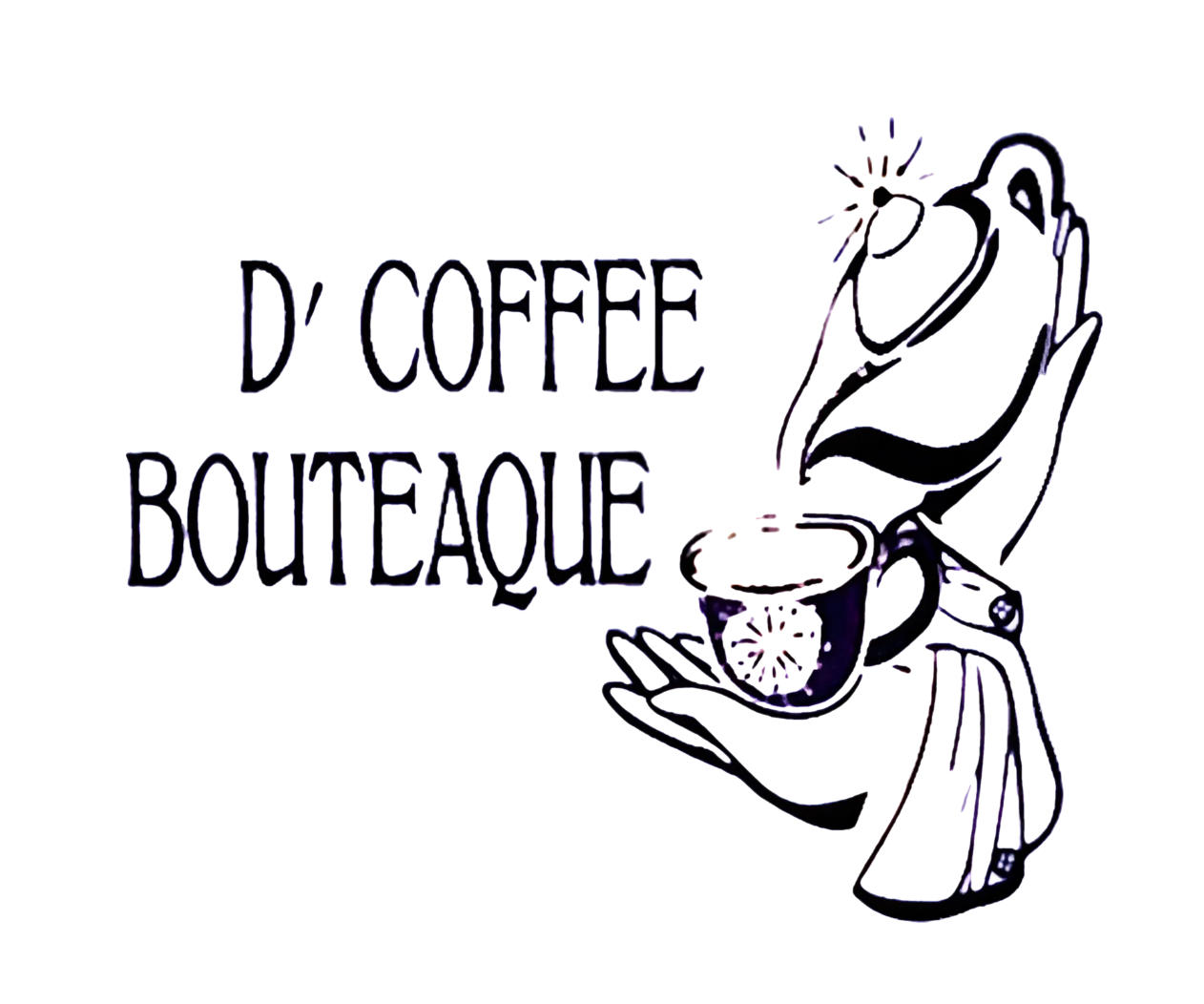 D'Coffee Bouteaque logo