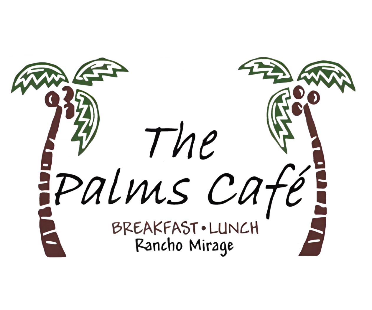 The Palms Cafe logo